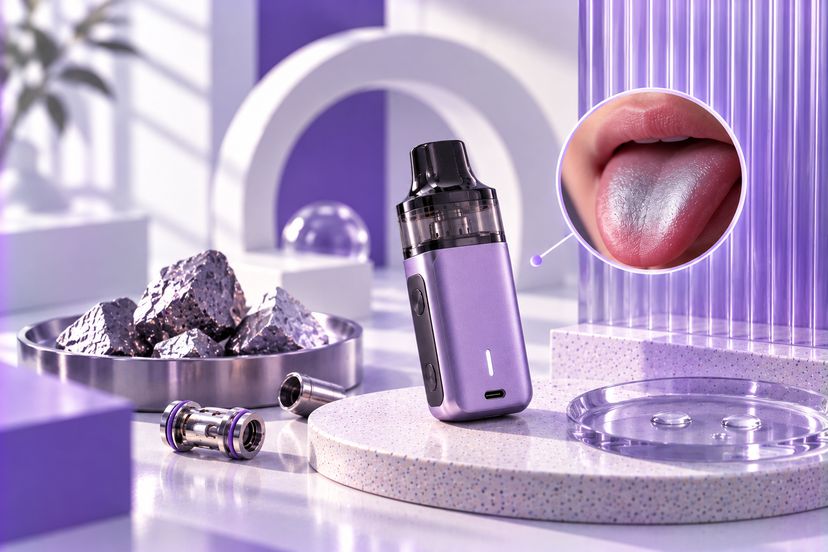 Why Does My Vape Taste Metallic? Common Causes Explained